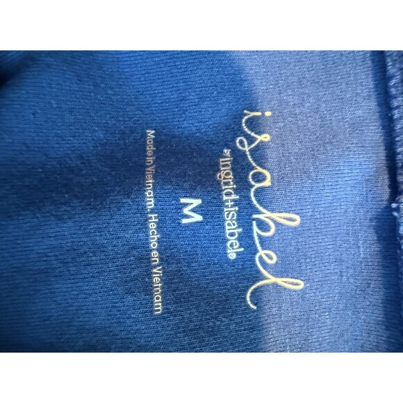 Ingrid & Isabel Blue Fitted Dress Bodycon Medium Spaghetti Straps Summer Party - Picture 4 of 8